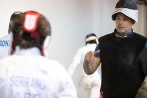 Rafael Acosta es entrenador de la Selección Argentina de pentatlón moderno.