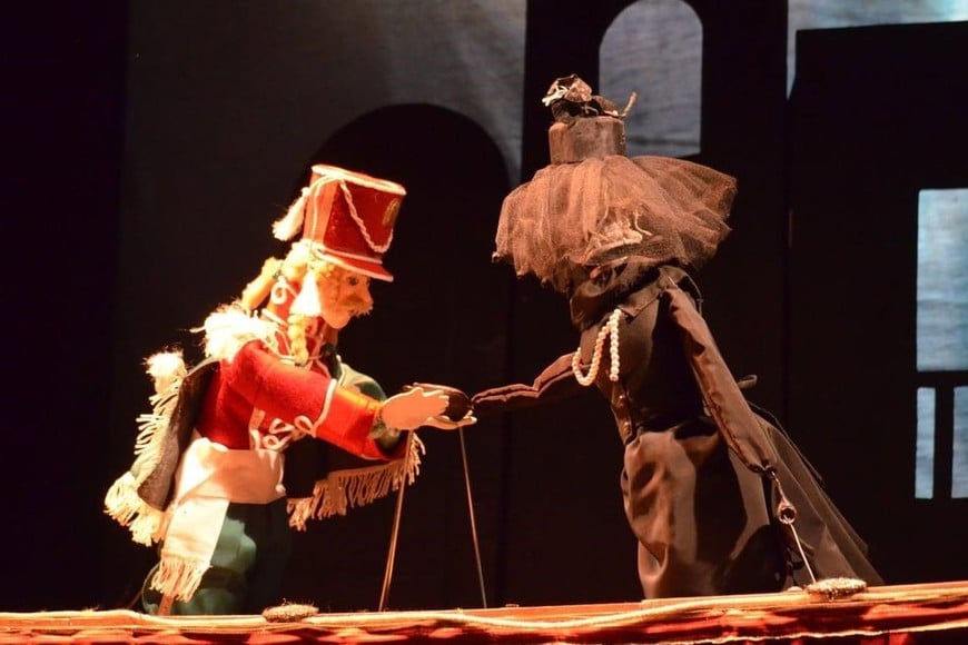 Luego de cada función, El Retablo tiene un ritual, abrir el detrás de escena. Foto:  Gentileza El Retablo