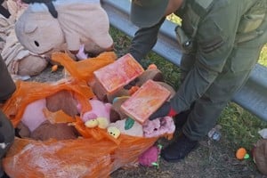 Gendarmería realizó un control sobre la Ruta Nacional 38, en Catamarca.