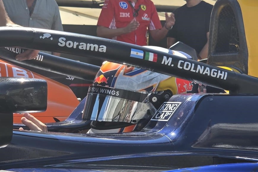 Mattia Colnaghi recuperó posiciones y terminó sexto en Monza.