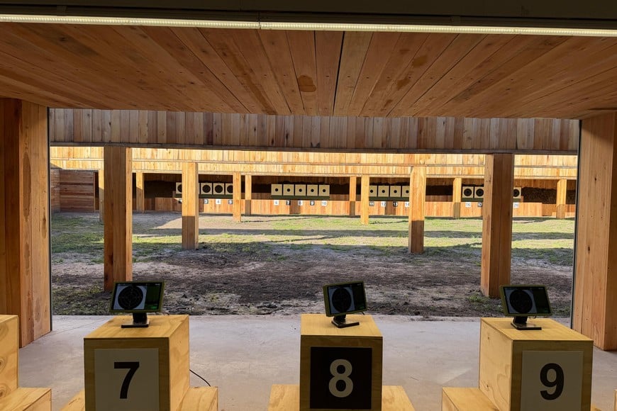 Centro de Tiro Deportivo ubicado en Recreo.