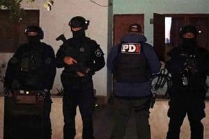 Fuerzas especiales colaboraron con las irrupciones. Foto: El Litoral