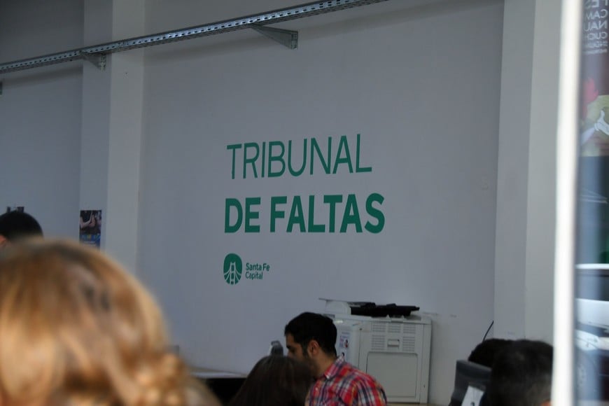 Para poder abonar una multa, hay que dirigirse al Tribunal de Faltas. Guillermo Di Salvatore