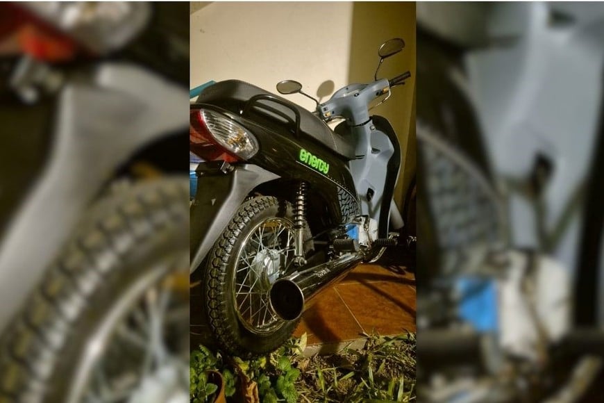 robo de moto en barrio Escalante