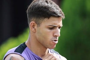 Tobías Rubio, el joven y polifuncional jugador de Racing, que tendría todo listo para llegar a Santa Fe y sumarse al plantel de Unión.