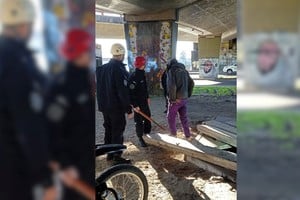 Es el tercer episodio de una persona dentro de una alcantarilla. Foto: Gentileza