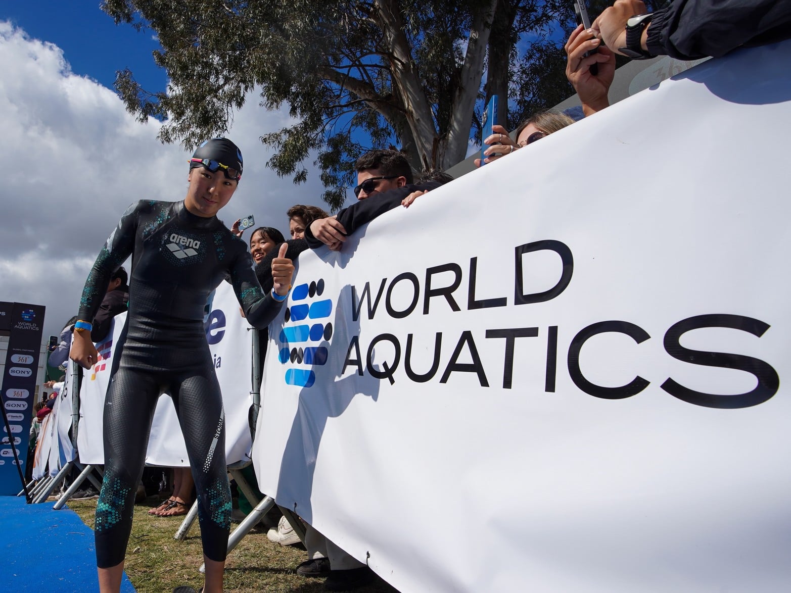 El Mundial Juvenil de Aguas Abiertas finalizó este domingo en la ciudad de Santa Fe.