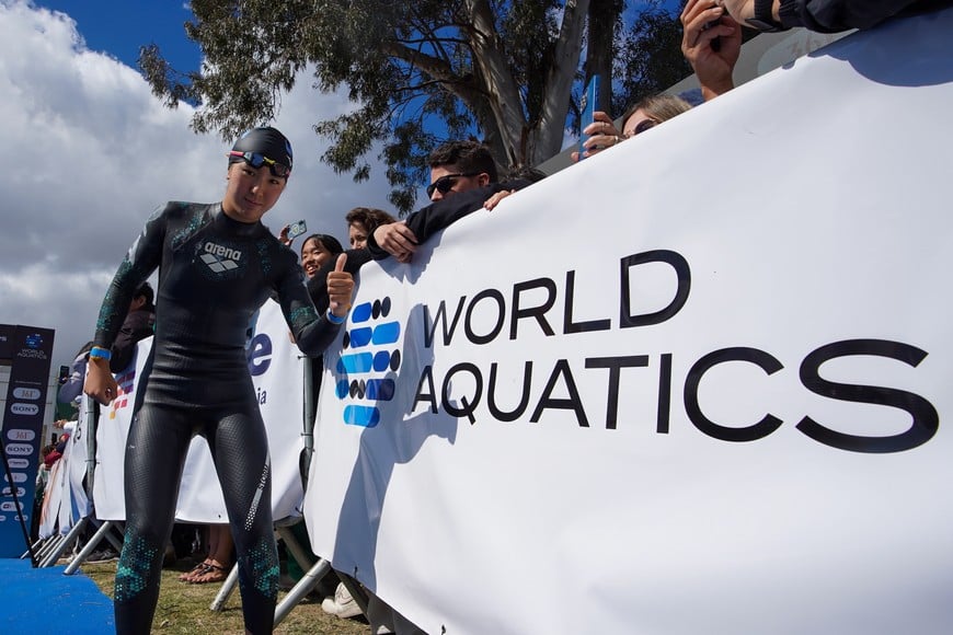 El Mundial Juvenil de Aguas Abiertas finalizó este domingo en la ciudad de Santa Fe. Crédito: Fernando Nicola