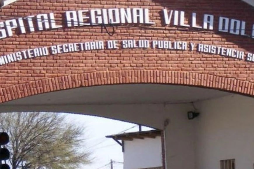 La menor recibió las primeras atenciones en el Hospital Regional de Villa Dolores.