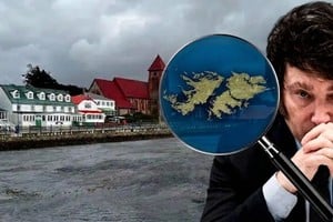 El presidente Javier Milei se dirigió al país por cadena nacional para hablar de Malvinas.