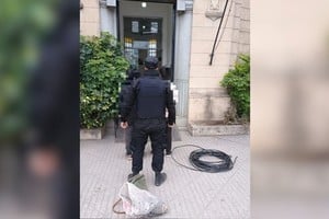El operativo fue realizado por el Comando Radioeléctrico en la Policía de Acción Táctica. Foto: El Litoral