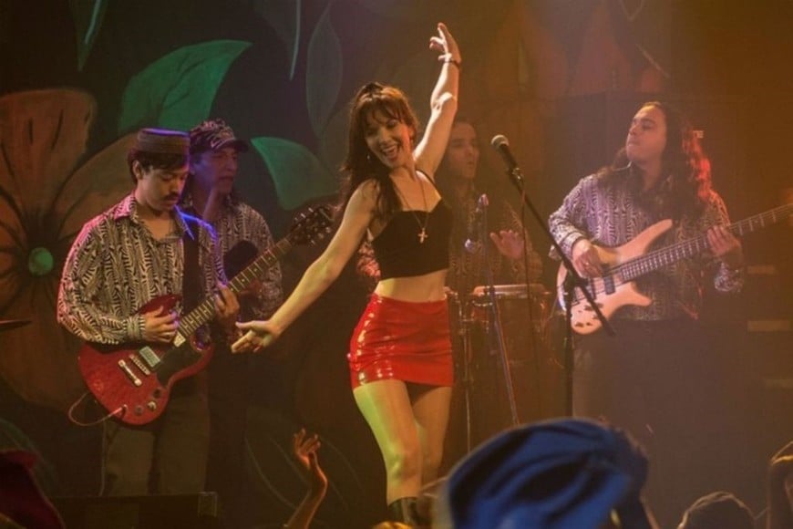 Natalia Oreiro como Gilda en “Gilda, no me arrepiento de este amor”, película dirigida por Lorena Muñoz