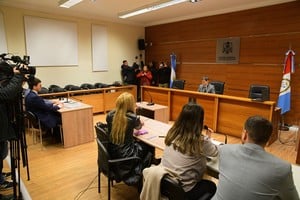 El 3 de junio, el juez Lisandro Aguirre impuso pena de 9 años y 6 meses de prisión a Azcurra. Foto: El Litoral