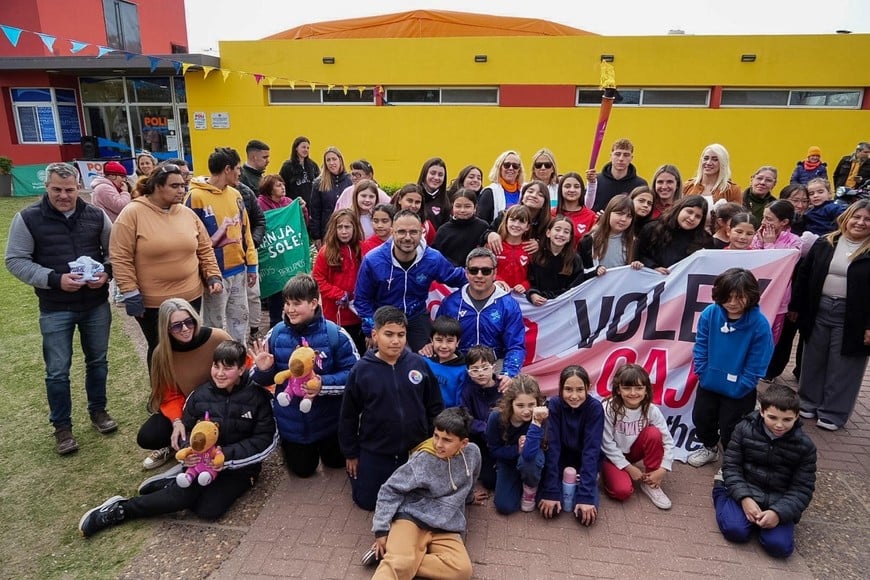 La antorcha llegó a Alvear.
