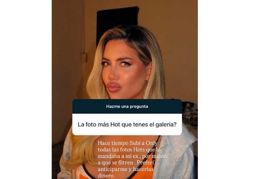 El posteo en su cuenta de Instagram.