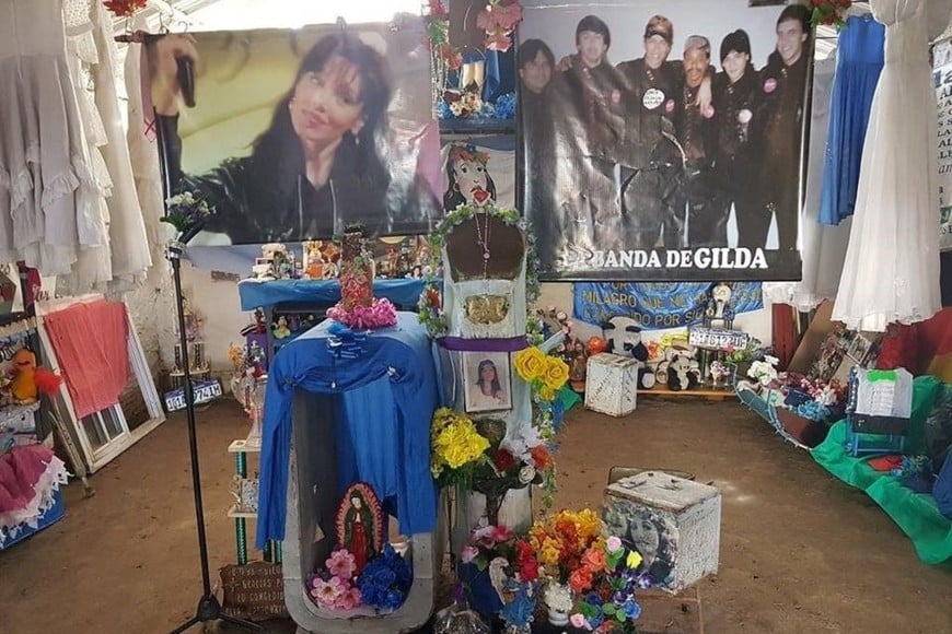 Santuario de Gilda, en el lugar del accidente