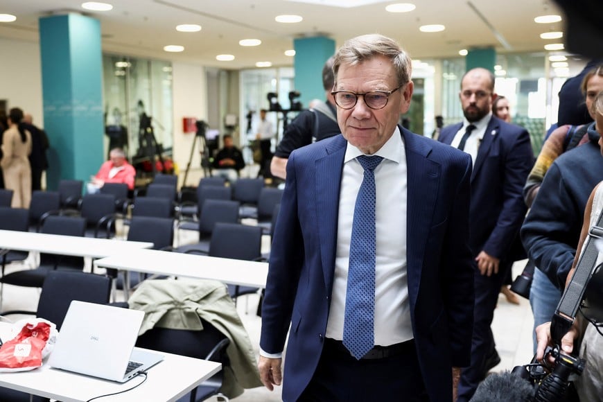 German Foreign Minister Johann Wadephul walks as he arrives for meetings the day after the Saxony-Anhalt state elections, in Berlin, Germany, September 7, 2026. REUTERS/Nadja Wohlleben