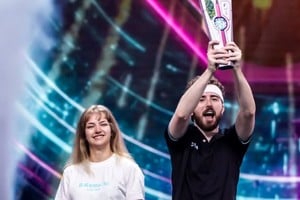 Franco Vitali se consagró campeón mundial en Kazajistán.