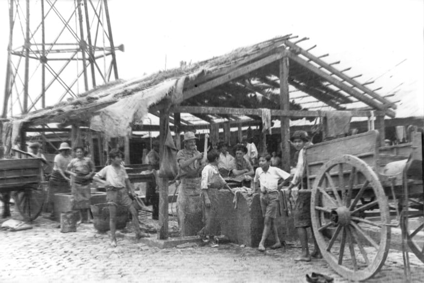 El viejo matadero cercano al barrio. Archivo.