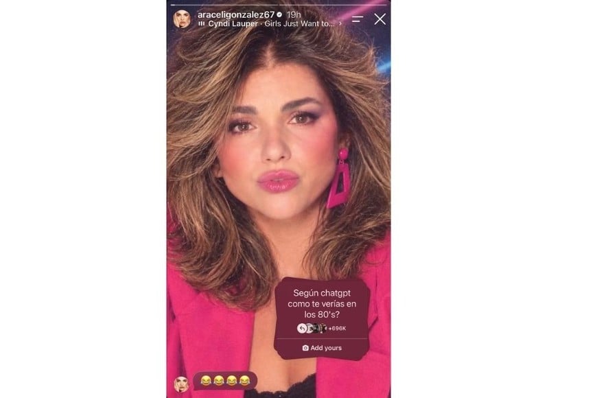 Los famosos tambien se sumaron a la tendencia