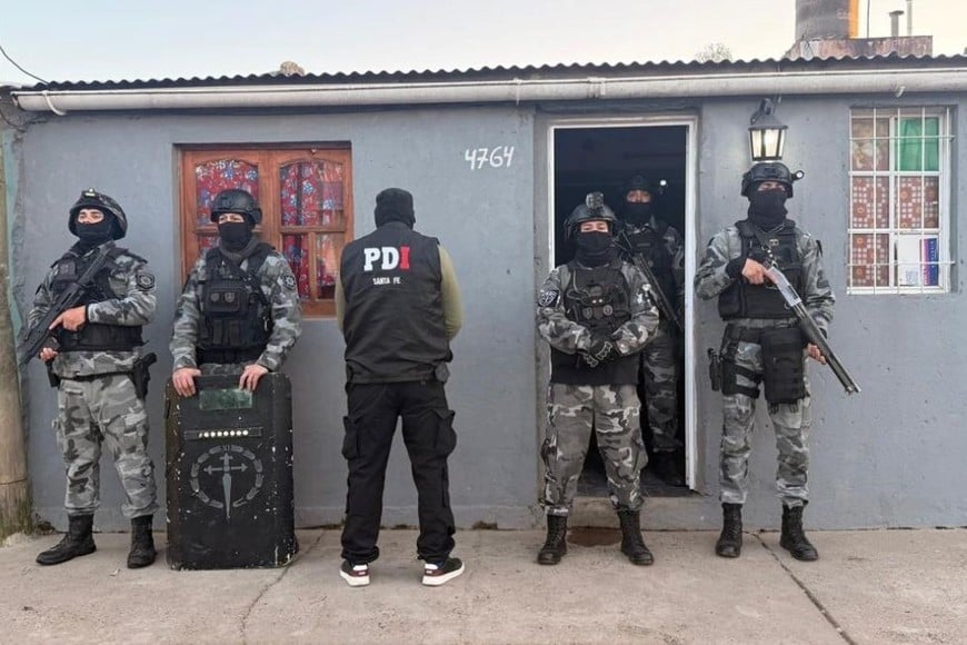 Los dos sospechosos fueron atrapados en barrio Punta Norte. Foto: El Litoral