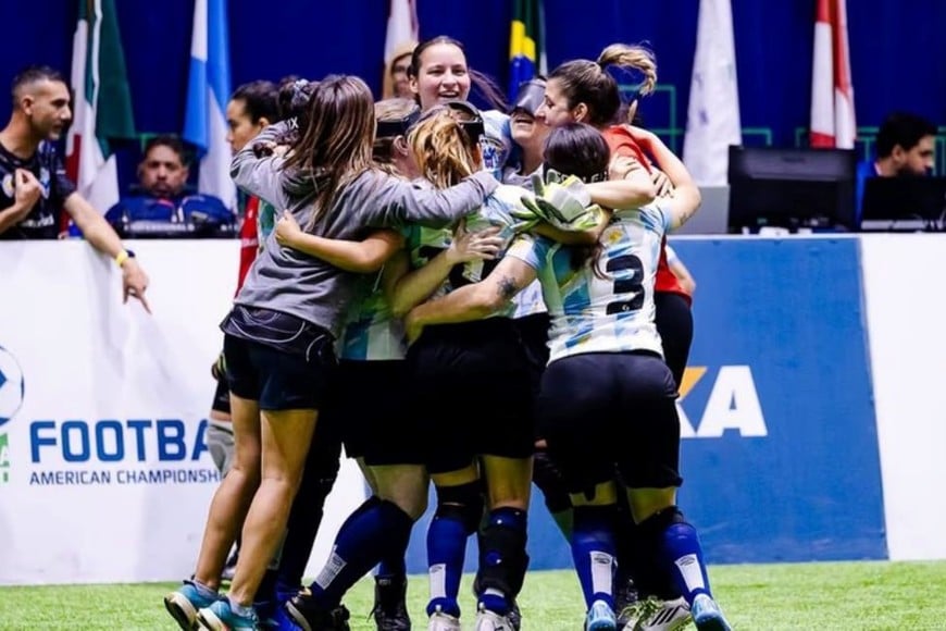 El seleccionado nacional femenino de fútbol para ciegas cerró una fase de grupos impecable en suelo brasileño.