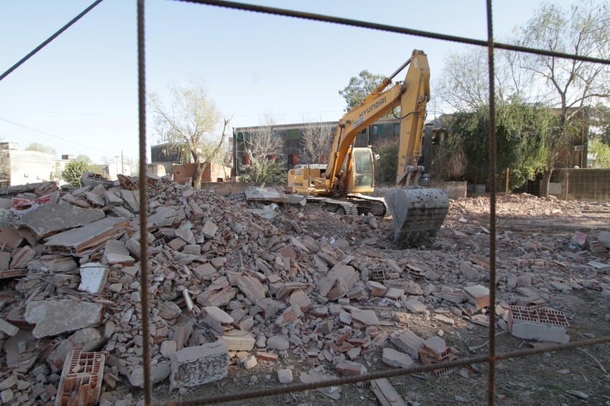 Las máquinas trabajan desde hace una década en el lugar. Archivo.