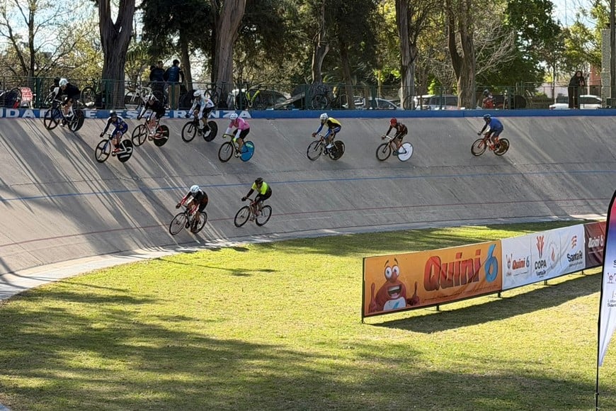 La Copa Santa Fe de Ciclismo de Pista tuvo su segunda fecha en Esperanza.