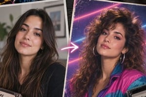 La inteligencia artificial funciona así como una especie de máquina del tiempo visual.