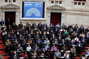 Jornada de intensos debates en el recinto. NA