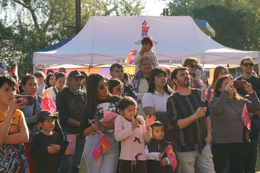 Arroyo Seco recibió el Fuego Suramericano