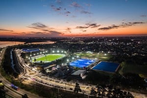 El nuevo campo auxiliar completará la infraestructura para el hockey durante Santa Fe 2026.