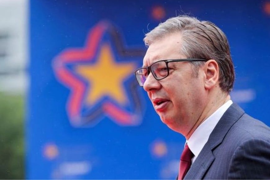 El presidente serbio, Aleksandar Vucic.