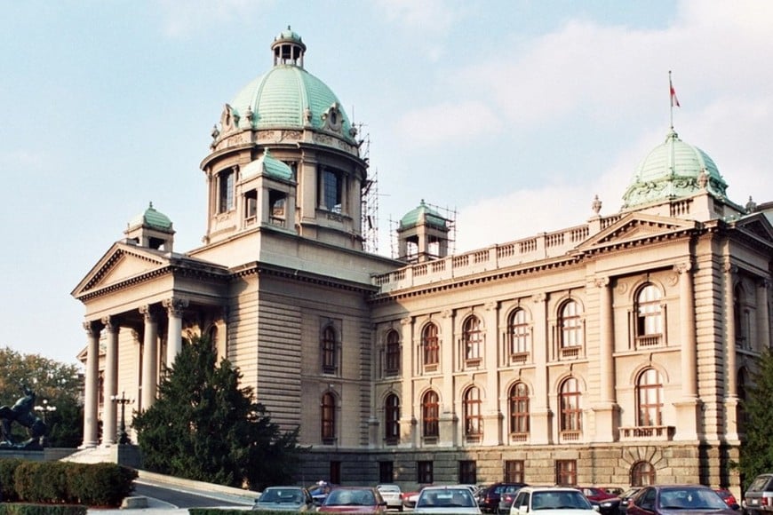 Parlamento de Serbia.