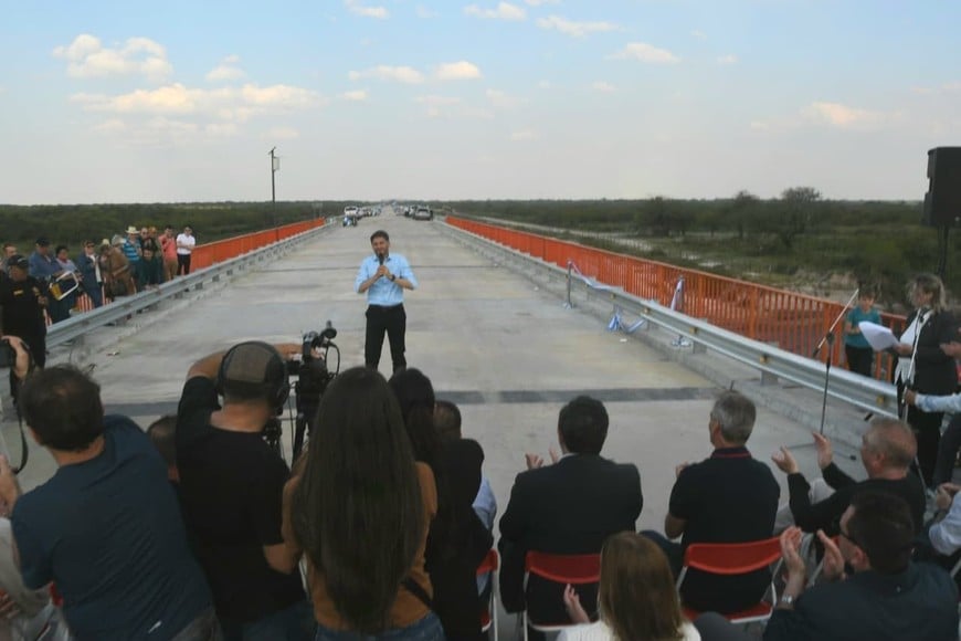 El gobernador señaló que “el desarrollo tiene que continuar en el norte santafesino".