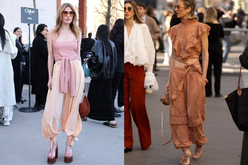 Los tops cortos ayudan a equilibrar las proporciones del conjunto.