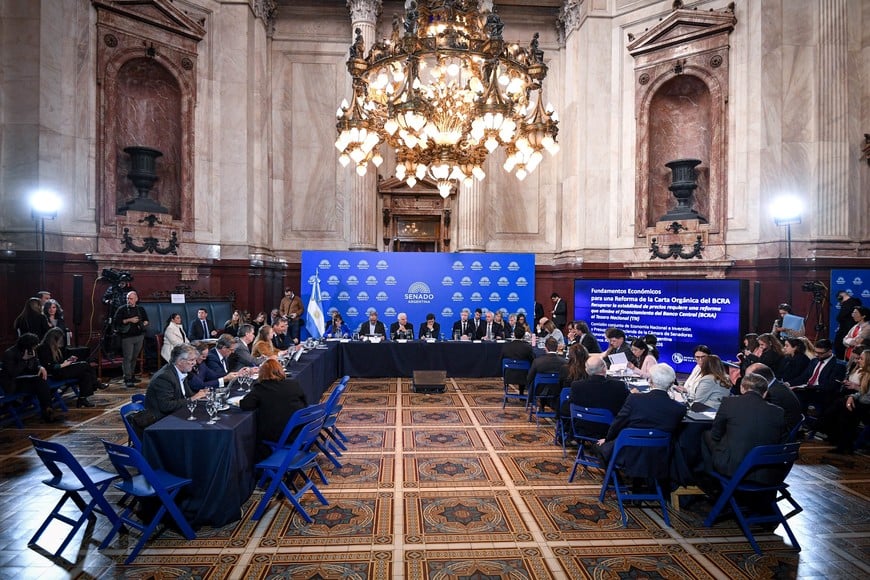El Senado avanzó con la reforma del BCRA, tras un tenso debate por el uso de reservas como garantía
