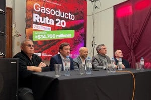 Avanza la segunda etapa del Gasoducto de la Ruta Provincial Nº 20