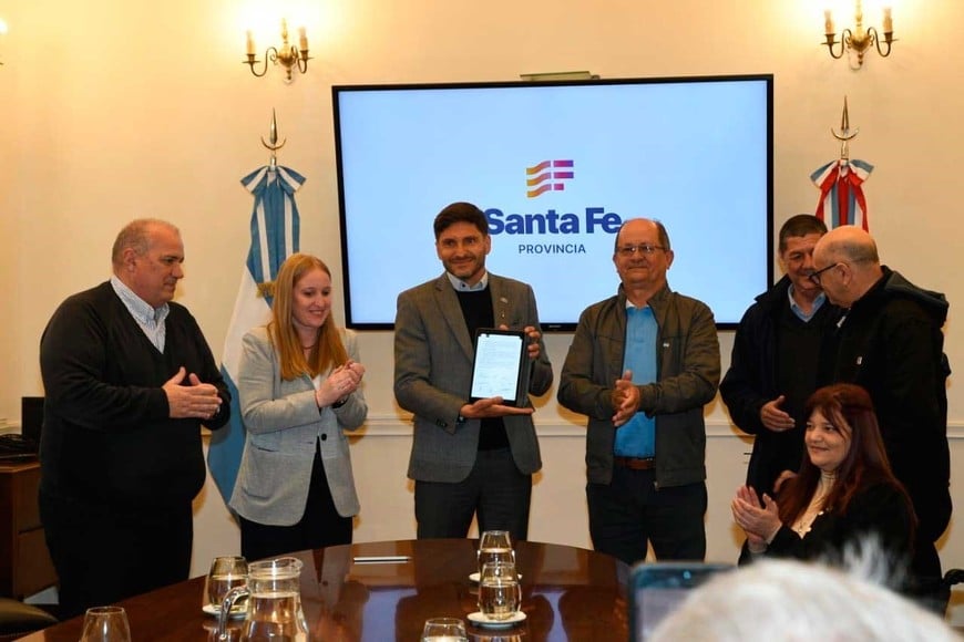 Legado solidario para instituciones santafesinas. Foto: Flavio Raina.