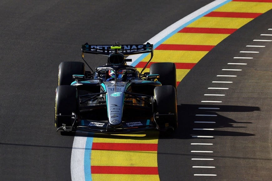 Formula One F1 - Spanish Grand Prix - Madring, Madrid, Spain - September 11, 2026
Mercedes' Kimi Antonelli in action during practice 2 REUTERS/Albert Gea     TPX IMAGES OF THE DAY
