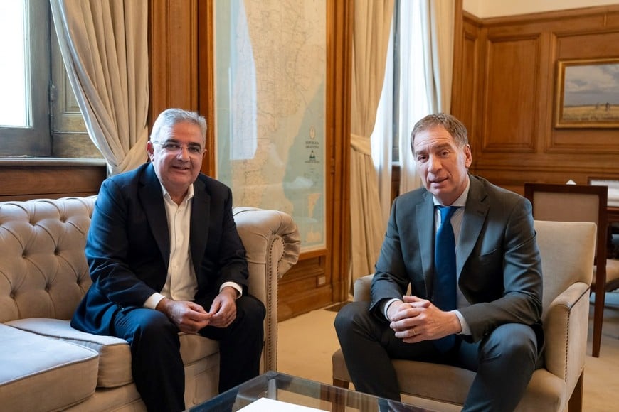 Raúl Jalil y su encuentro con Diego Santilli.
