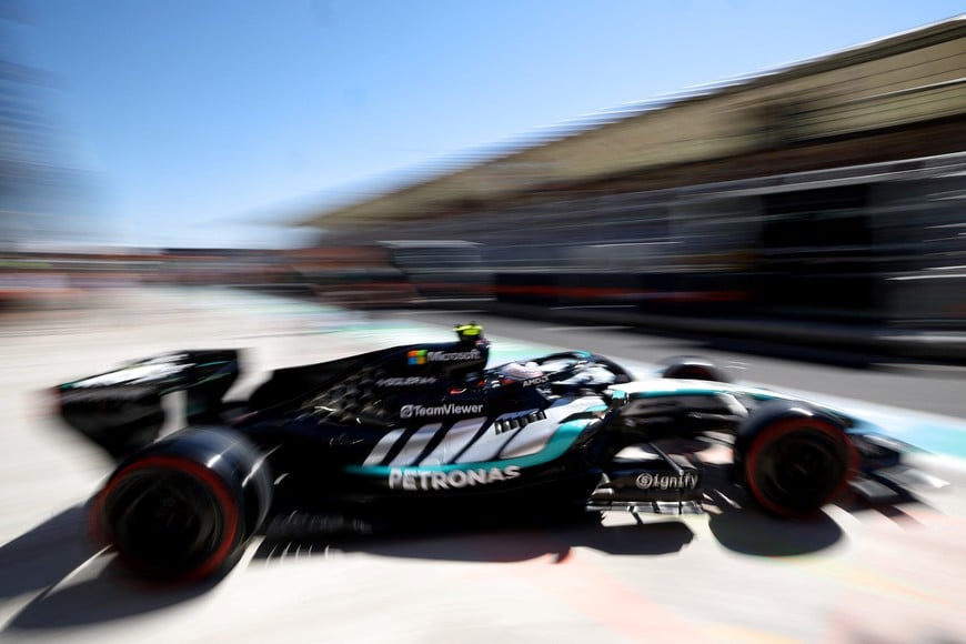 Formula One F1 - Spanish Grand Prix - Madring, Madrid, Spain - September 12, 2026
Mercedes' Andrea Kimi Antonelli during practice REUTERS/Albert Gea