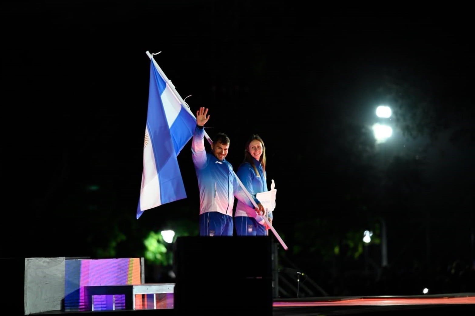 Se realizó la apertura de los Juegos Suramericanos 2026 en el Monumento de la Bandera, Rosario. 