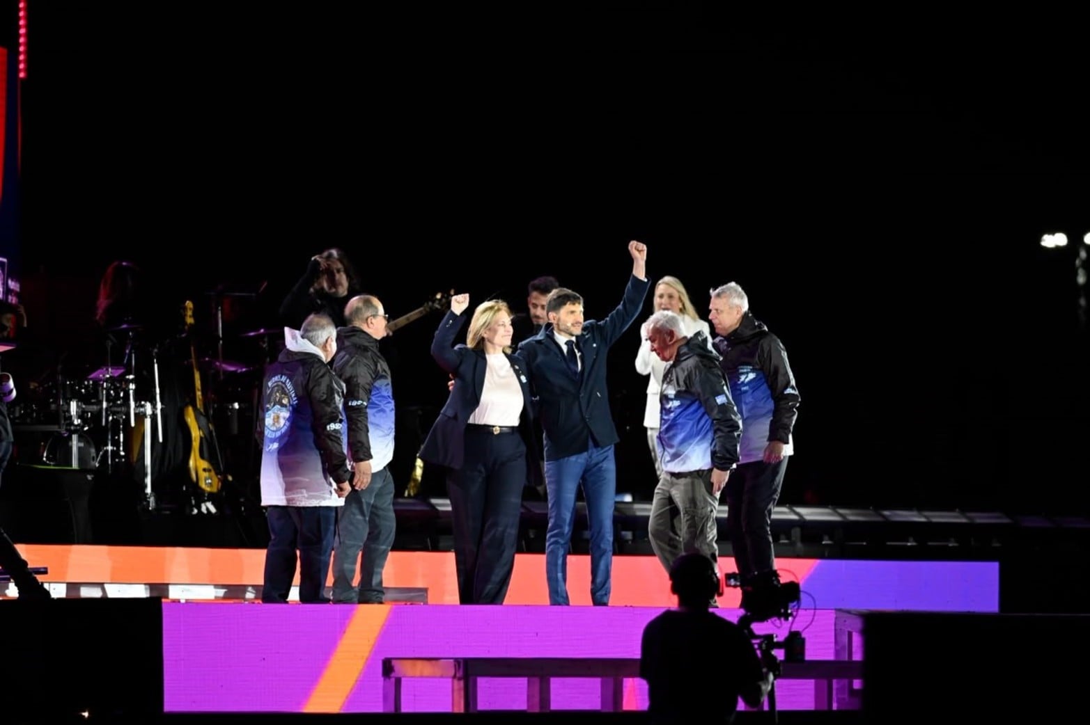 Se realizó la apertura de los Juegos Suramericanos 2026 en el Monumento de la Bandera, Rosario. 