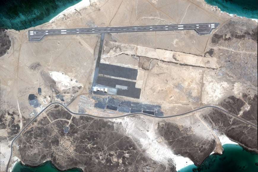 A satellite view shows Perim island in Yemen, September 11, 2026. According to Yemen's government Iran-aligned Houthis reached the strategic island of Perim in the Bab el-Mandeb Strait on Friday in a move to tighten their grip on a vital global shipping route. Pleiades Neo © Airbus DS 2026 /Handout via REUTERS THIS IMAGE HAS BEEN SUPPLIED BY A THIRD PARTY. NO RESALES. NO ARCHIVES. MANDATORY CREDIT
