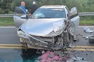 Fue asistido por personal médico y confirmaron que no sufrió lesiones.