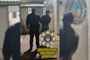 Tras ser detenido el hombre quedó a disposición del fiscal en turno. Foto: Gentileza