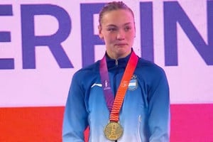 Con 16 años, Dieleke conquistó el oro.