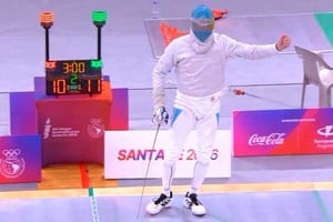 El argentino conquistó el oro en la primera jornada de los Suramericanos.