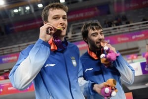 Esgrima dejó un oro y un bronce. Prensa Juegos Suramericanos